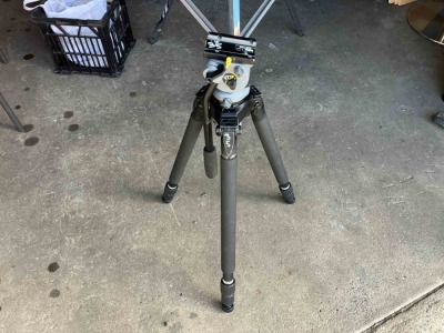 Tripod with Miller Fluid Head