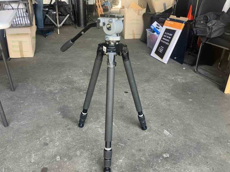 Tripod with Miller Fluid Head