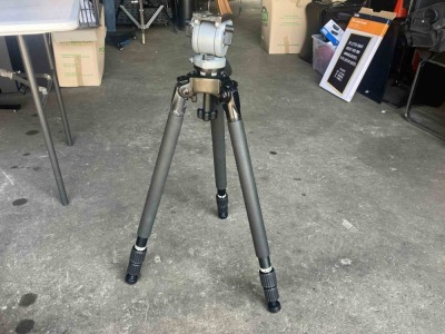 Tripod with Miller Fluid Head - 2