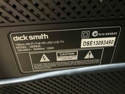 Dick Smith GE6835 Television - 3