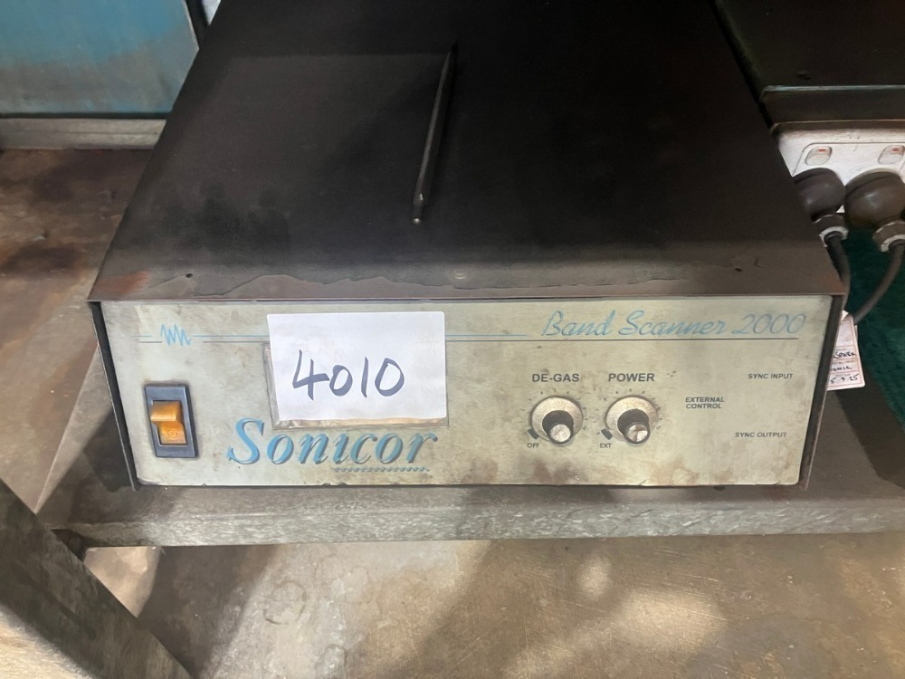 Sonicor Band Scanner 2000 Ultrasonic Cleaning System