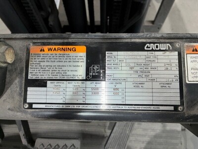 2002 Crown CGC15S-2 Forklift - 7