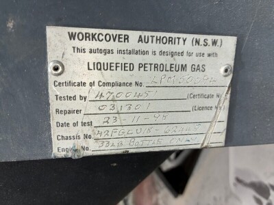 1998 Toyota 42-6FGCU18 Forklift - 10