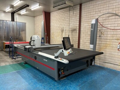 2021 Lectra VT-TT-IQ50-86 Flatbed Cutting Table