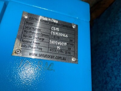 2020 Senator CS15 Packaged Air Compressor - 4