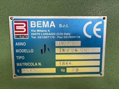 Bema TNV25CN Tube Bender - 4
