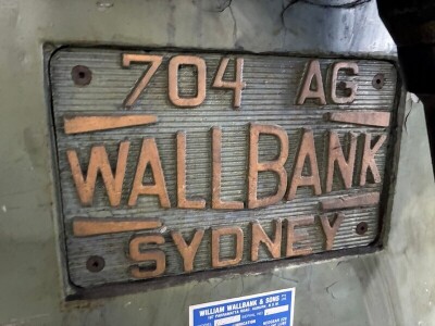 William Wallbank & Sons 704AG Hydraulic Press - 4