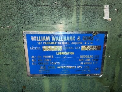 William Wallbank & Sons 353AG Hydraulic Press - 5