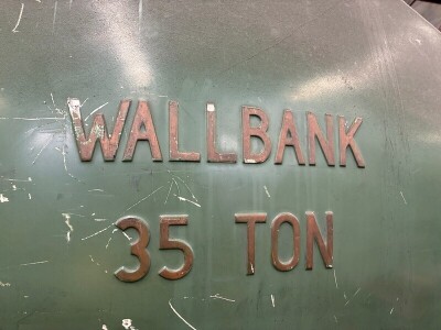 Wallbank & Sons 353A Hydraulic Press - 3
