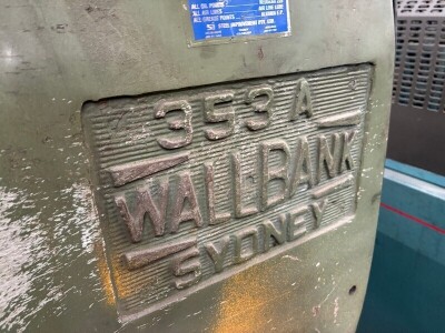Wallbank & Sons 353A Hydraulic Press - 4
