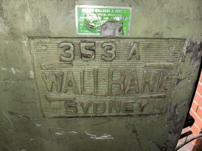 William Wallbank & Sons 353A Hydraulic Press - 4