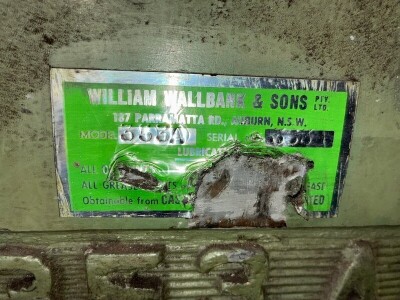 William Wallbank & Sons 353A Hydraulic Press - 5