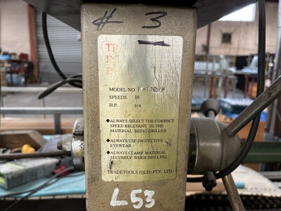 Tradetools K-172UF Pedestal Drill - 3