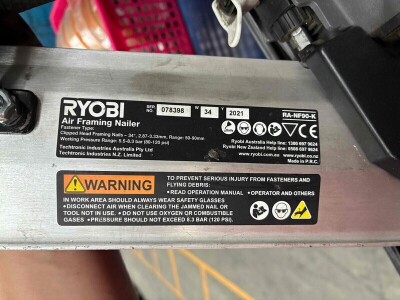 Ryobi RA-NF90-K Nail Gun - 3