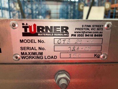 Turner GTS 29-6 Platform Ladder - 3