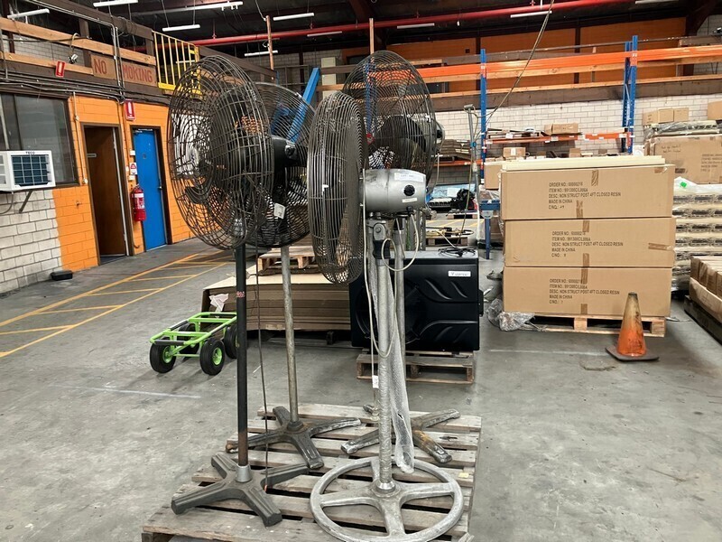 Assorted Industrial Fans