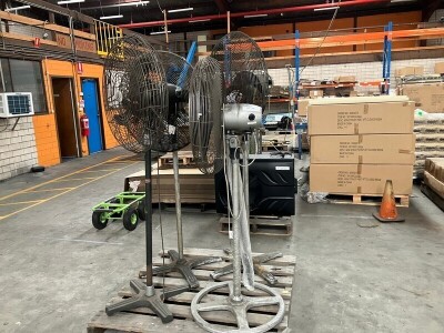 Assorted Industrial Fans