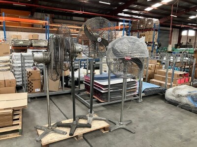 Assorted Industrial Fans