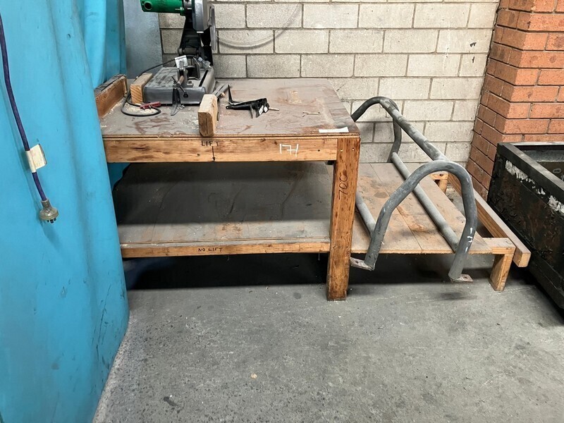Work Bench And Bin Trolley