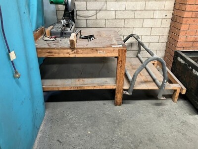 Work Bench And Bin Trolley