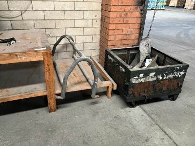 Work Bench And Bin Trolley - 2