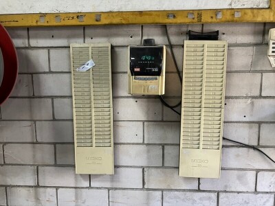 Max ER-2500 Time Recorder