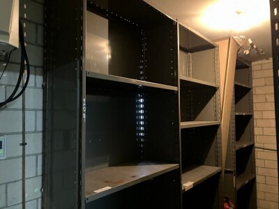 Assorted Shelving Units
