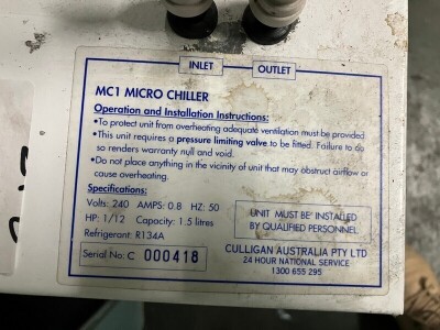 Culligan MC1 Micro Chiller - 2