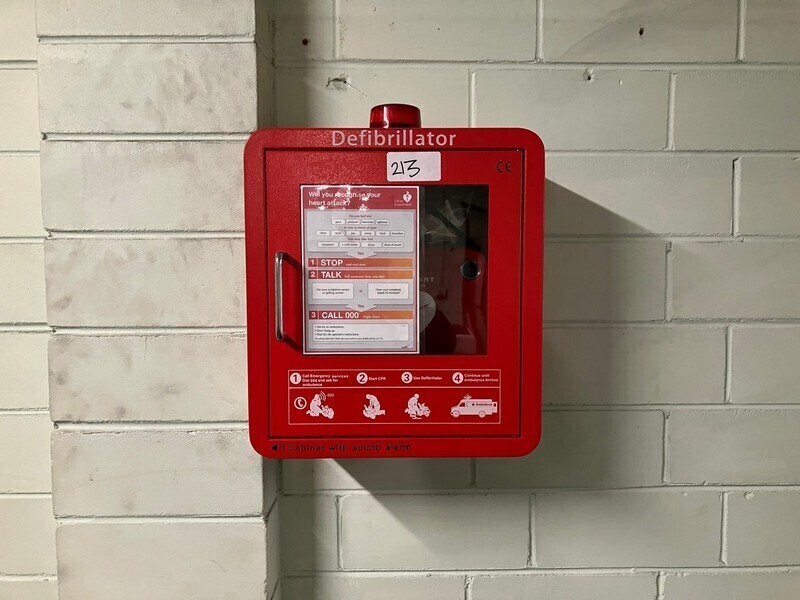 Philips Defibrillator Cabinet