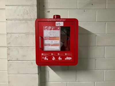 Philips Defibrillator Cabinet