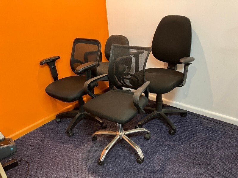 Assorted Typist Chairs