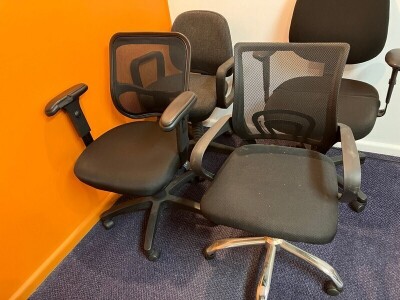 Assorted Typist Chairs - 2