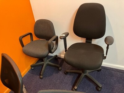 Assorted Typist Chairs - 3