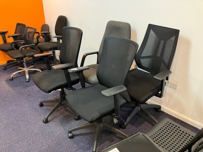 Assorted Typist Chairs - 3