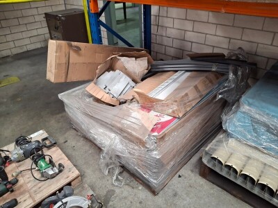 Pallet Of Assorted Retail Shelving - 2