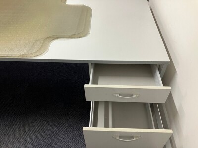 Desk And Filing Cabinet - 3