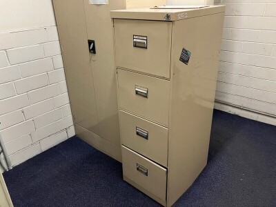 Shelving Unit, Storage Cabinet And Filing Cabinet - 2