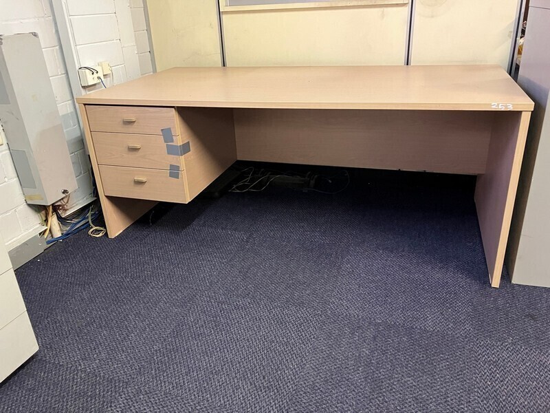 Assorted Desks And Shelving Units