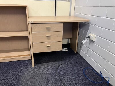 Assorted Desks And Shelving Units - 6