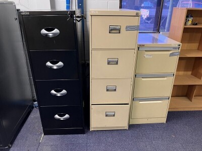 Assorted Filing Cabinets