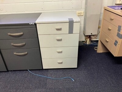 Assorted Mobile Pedestals - 3