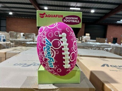 Neoprene Rugby Ball - New Print - 2