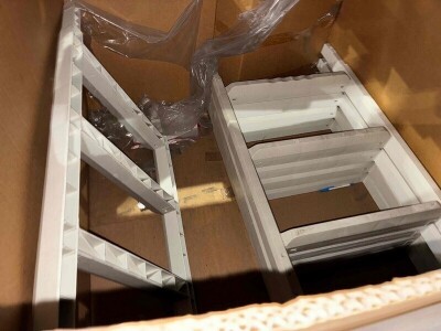 Step Section In White - 2