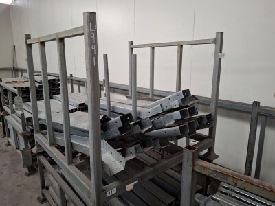 Stillages Of Assorted Posts