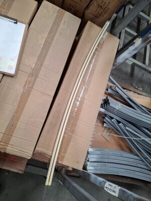 Top Rail Slightly Curved (Between Channels Only) - 8