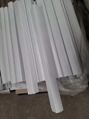 Braceless Vertical Post - For 1.2M Pools - White - 5