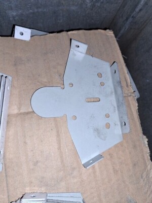 Top Post Plate - Braced Post - 4