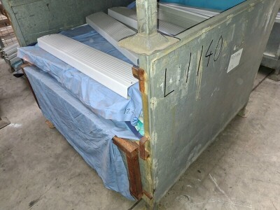 Square Metal Coping 985Mm White - 5