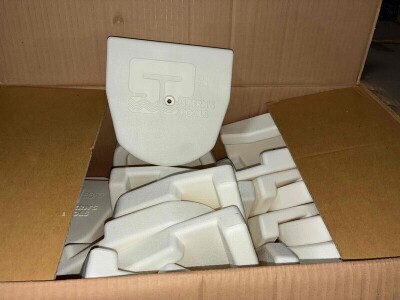 Moulded Post Cap - White (#17) (Suits S/Seas) - 3