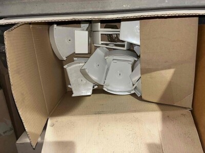 Pool World Coping Connector - White To Suit150Mm - 2